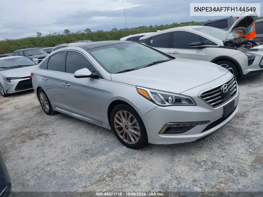 2015 Hyundai Sonata Sport/Limited VIN: 5NPE34AF7FH144549 Lot: 40521715