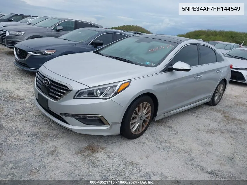 2015 Hyundai Sonata Sport/Limited VIN: 5NPE34AF7FH144549 Lot: 40521715