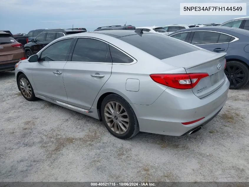 2015 Hyundai Sonata Sport/Limited VIN: 5NPE34AF7FH144549 Lot: 40521715