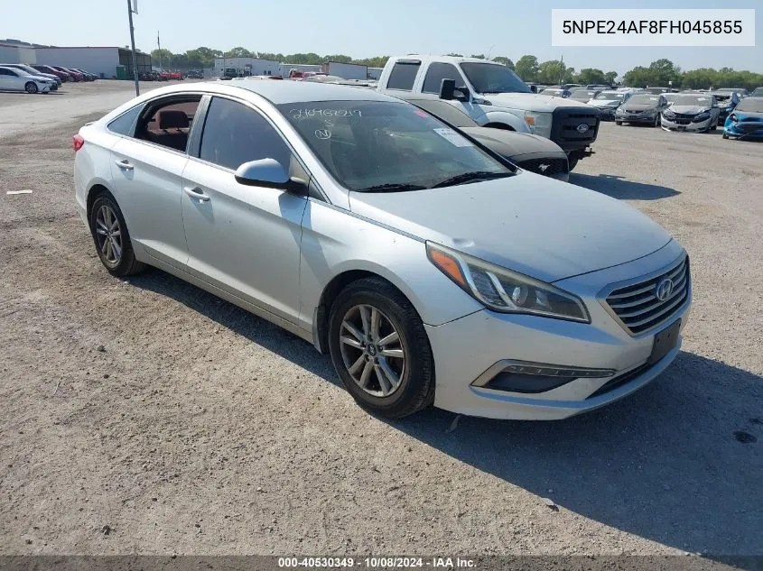 5NPE24AF8FH045855 2015 Hyundai Sonata Se