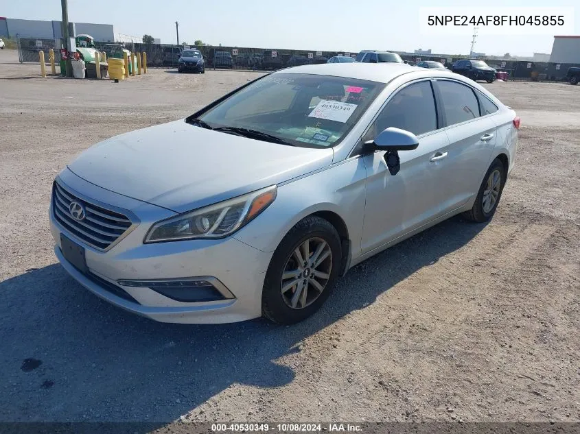 5NPE24AF8FH045855 2015 Hyundai Sonata Se