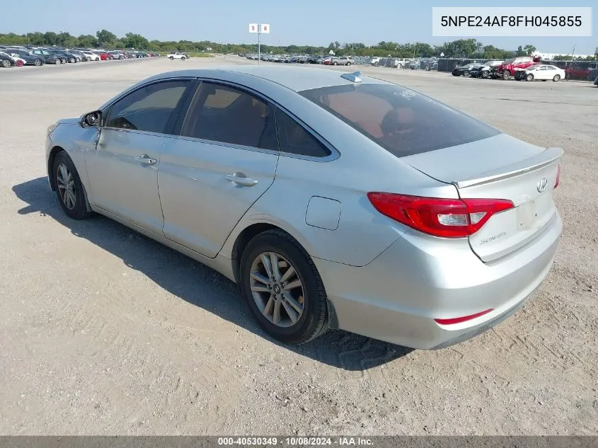 5NPE24AF8FH045855 2015 Hyundai Sonata Se