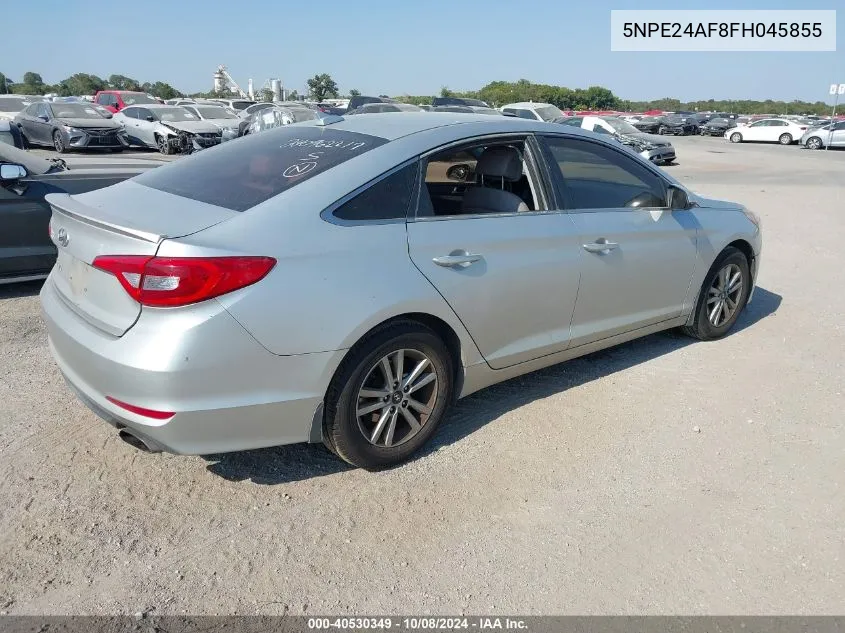 5NPE24AF8FH045855 2015 Hyundai Sonata Se