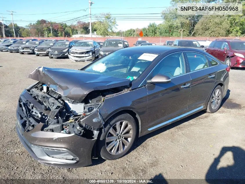 2015 Hyundai Sonata Sport VIN: 5NPE34AF6FH050968 Lot: 40551339