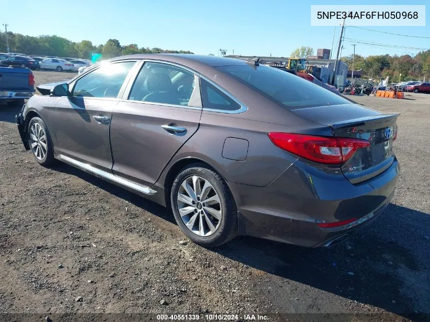 5NPE34AF6FH050968 2015 Hyundai Sonata Sport