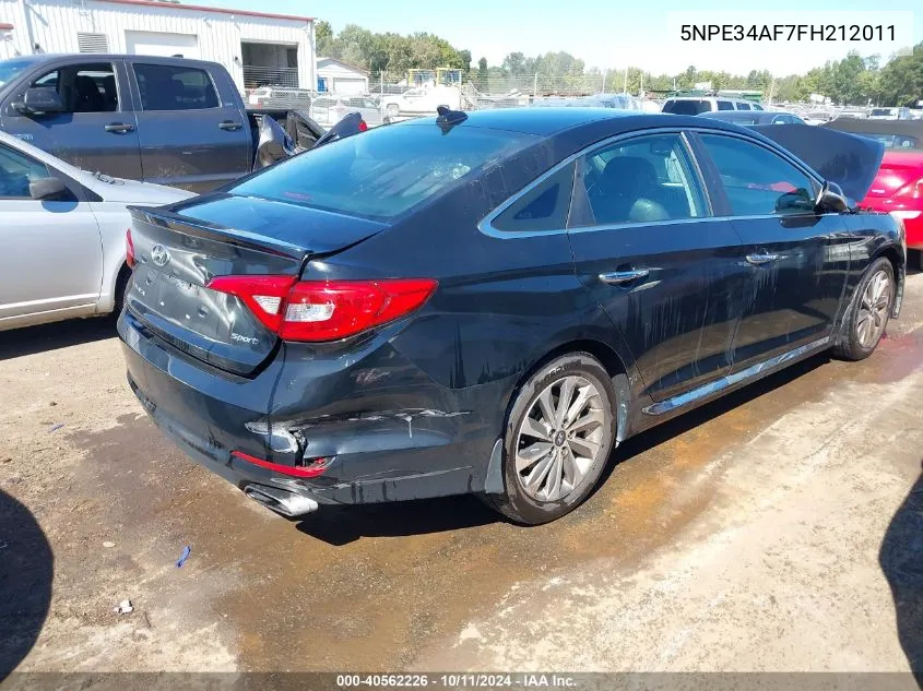 5NPE34AF7FH212011 2015 Hyundai Sonata Sport