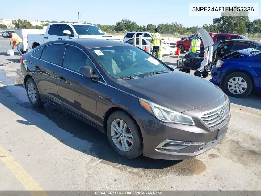 2015 Hyundai Sonata Se VIN: 5NPE24AF1FH055336 Lot: 40567114