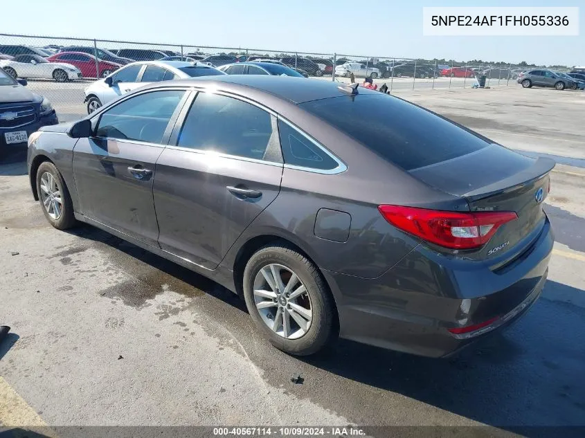 2015 Hyundai Sonata Se VIN: 5NPE24AF1FH055336 Lot: 40567114