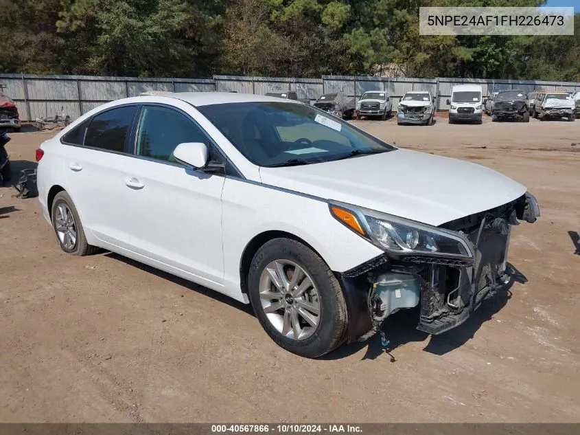 2015 Hyundai Sonata Se VIN: 5NPE24AF1FH226473 Lot: 40567866