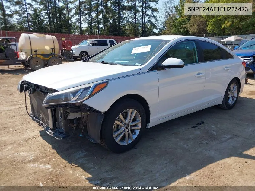 2015 Hyundai Sonata Se VIN: 5NPE24AF1FH226473 Lot: 40567866