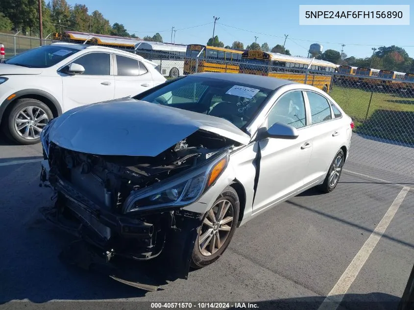 5NPE24AF6FH156890 2015 Hyundai Sonata Se