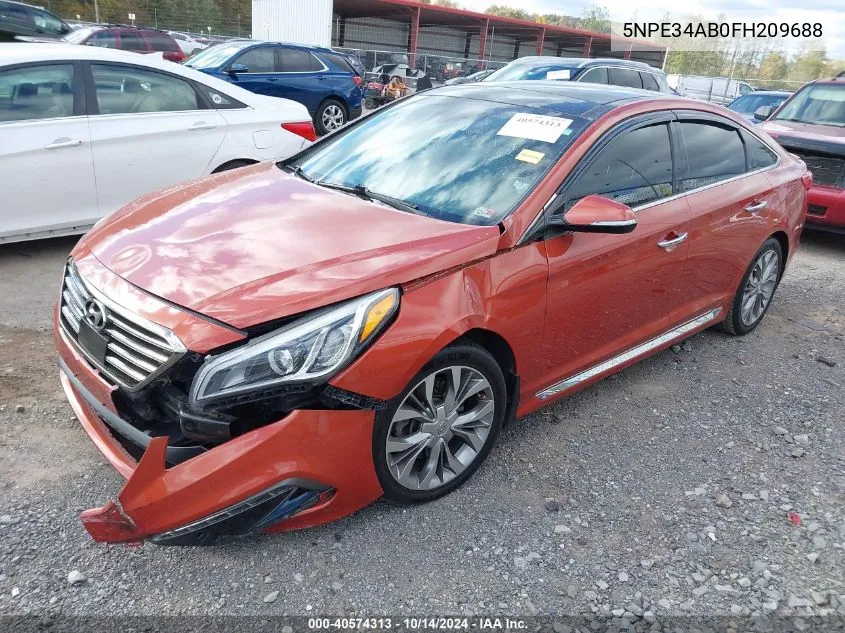 5NPE34AB0FH209688 2015 Hyundai Sonata Sport/Limited