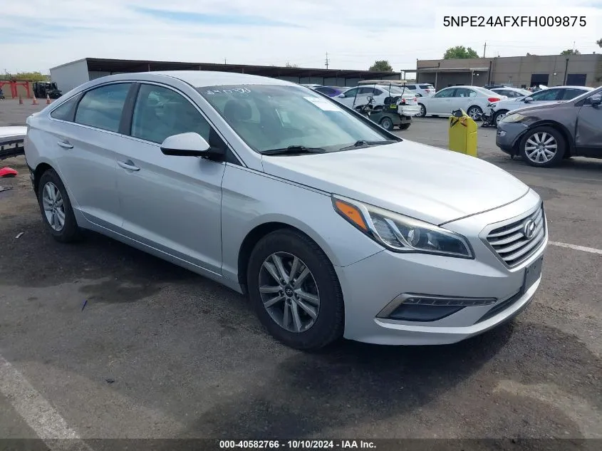 2015 Hyundai Sonata Se VIN: 5NPE24AFXFH009875 Lot: 40582766