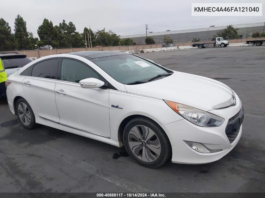 2015 Hyundai Sonata Hybrid Limited VIN: KMHEC4A46FA121040 Lot: 40588117