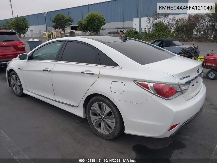 KMHEC4A46FA121040 2015 Hyundai Sonata Hybrid Limited