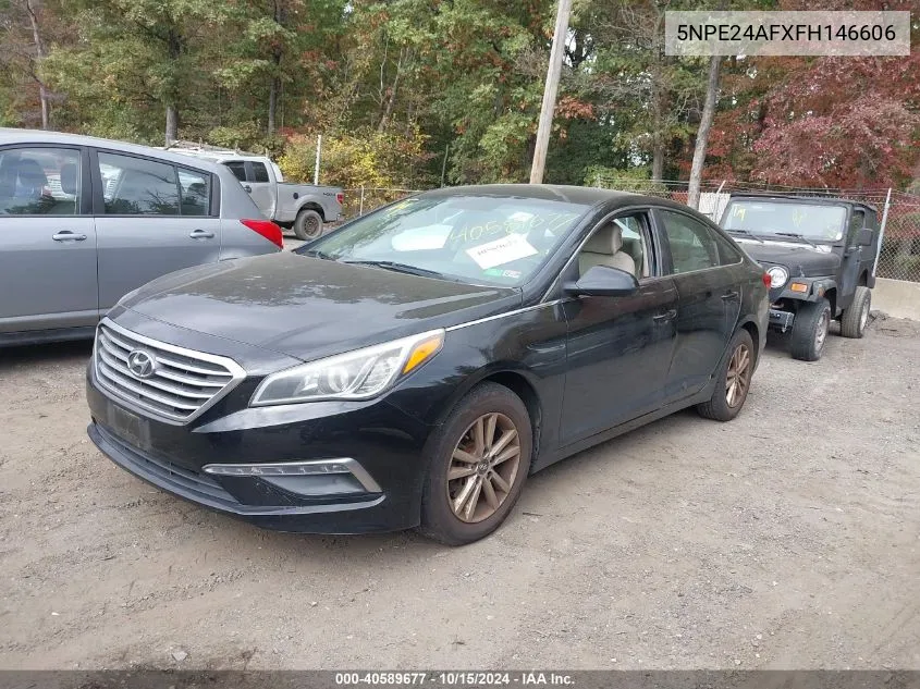 5NPE24AFXFH146606 2015 Hyundai Sonata Se