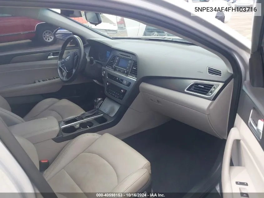 5NPE34AF4FH103716 2015 Hyundai Sonata Sport