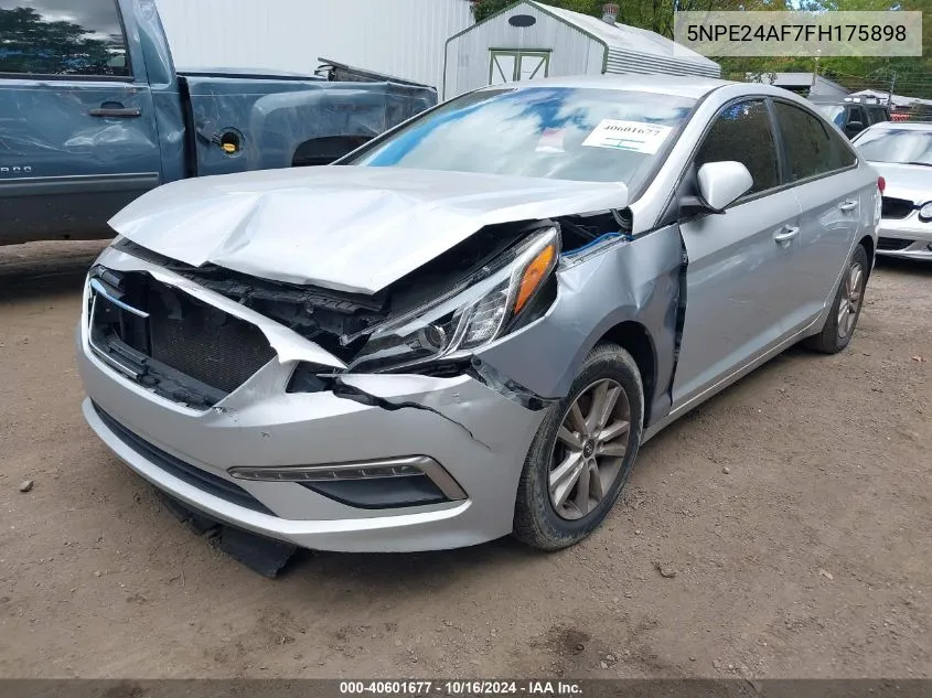 5NPE24AF7FH175898 2015 Hyundai Sonata Se