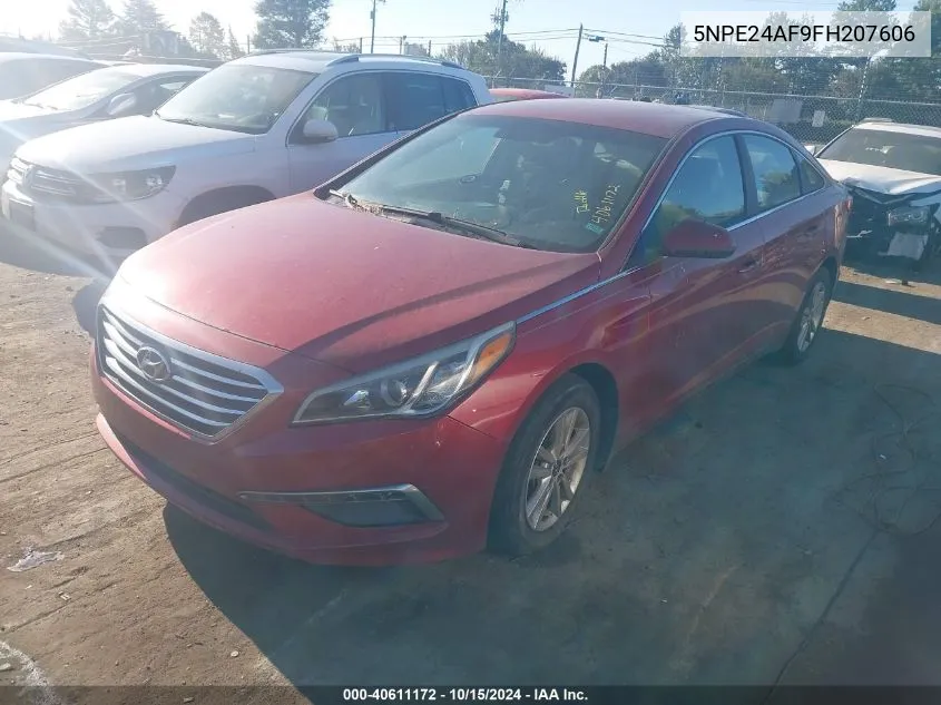 5NPE24AF9FH207606 2015 Hyundai Sonata Se