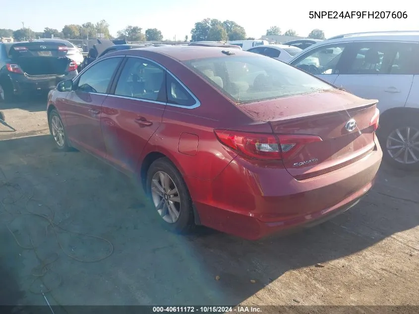 5NPE24AF9FH207606 2015 Hyundai Sonata Se