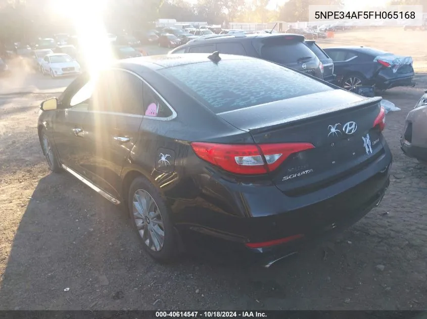 5NPE34AF5FH065168 2015 Hyundai Sonata Limited