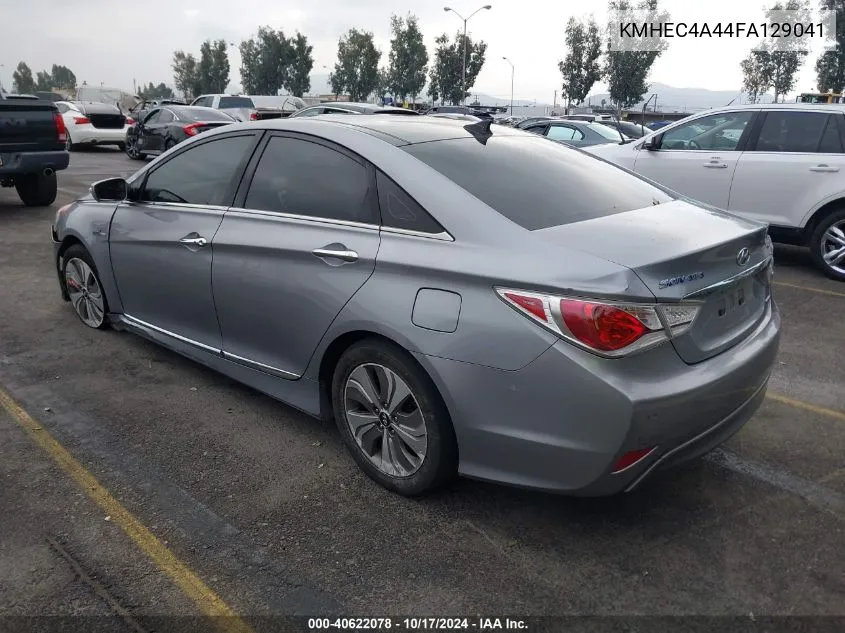 KMHEC4A44FA129041 2015 Hyundai Sonata Hybrid Limited