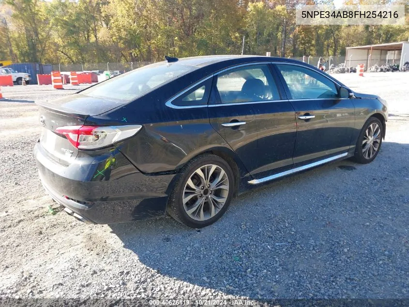 2015 Hyundai Sonata Sport/Limited VIN: 5NPE34AB8FH254216 Lot: 40626119