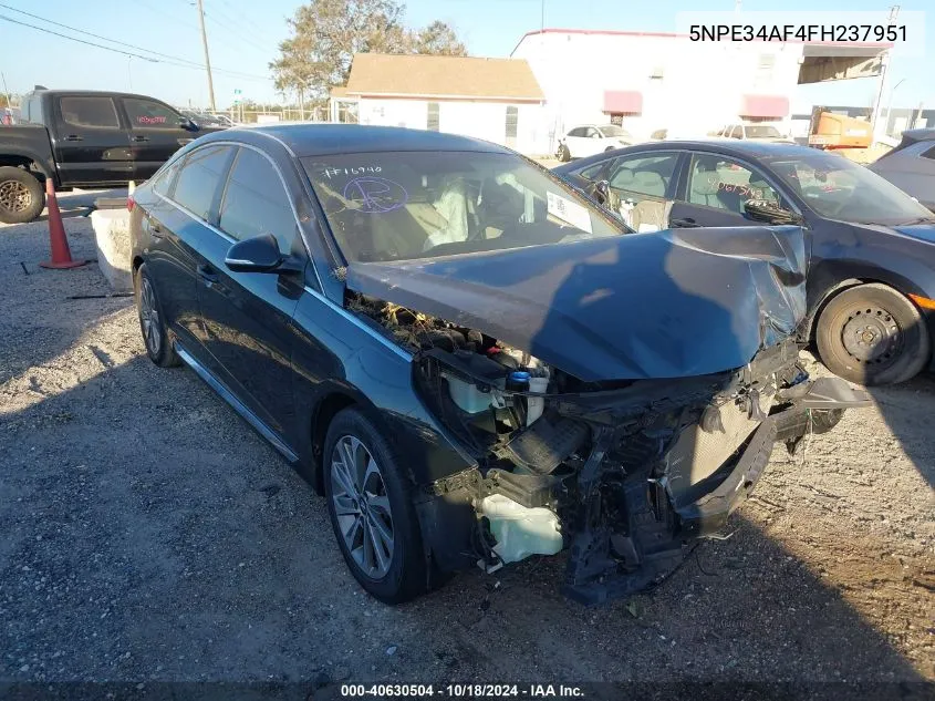 5NPE34AF4FH237951 2015 Hyundai Sonata Sport