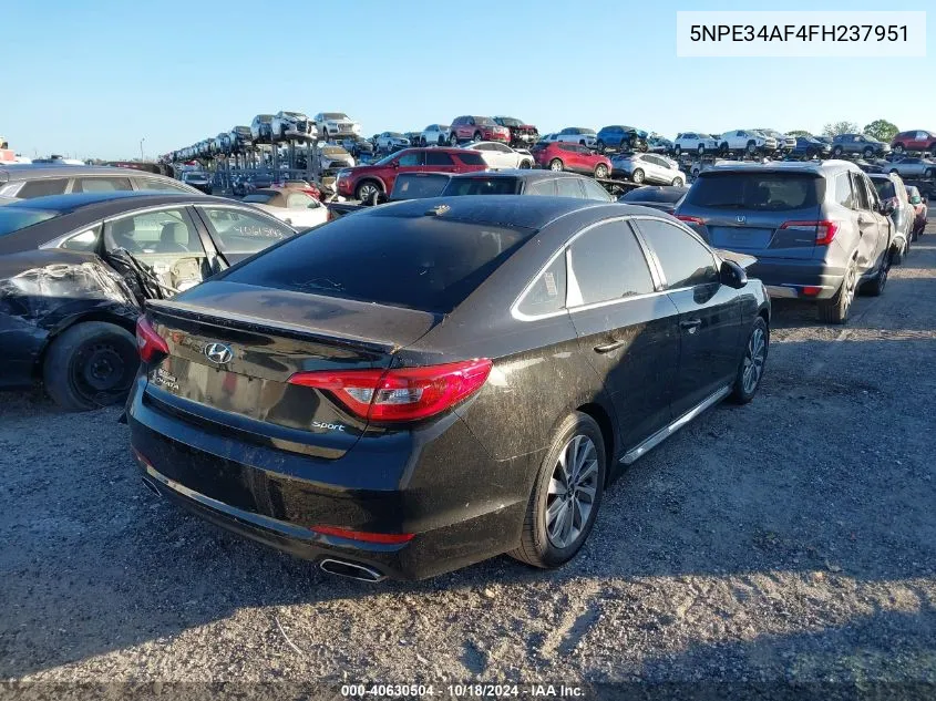 5NPE34AF4FH237951 2015 Hyundai Sonata Sport