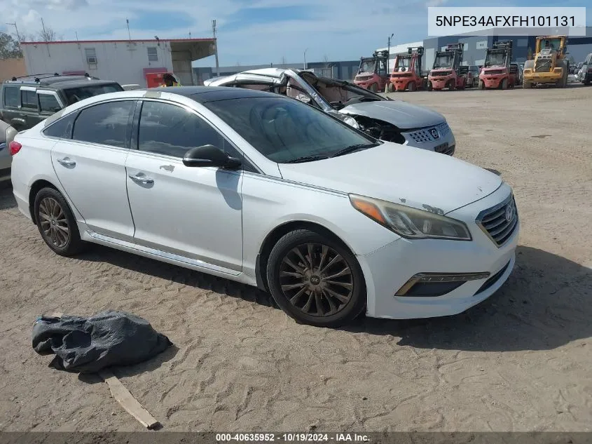 5NPE34AFXFH101131 2015 Hyundai Sonata Limited