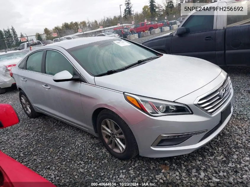 2015 Hyundai Sonata Se VIN: 5NPE24AF9FH256692 Lot: 40644634