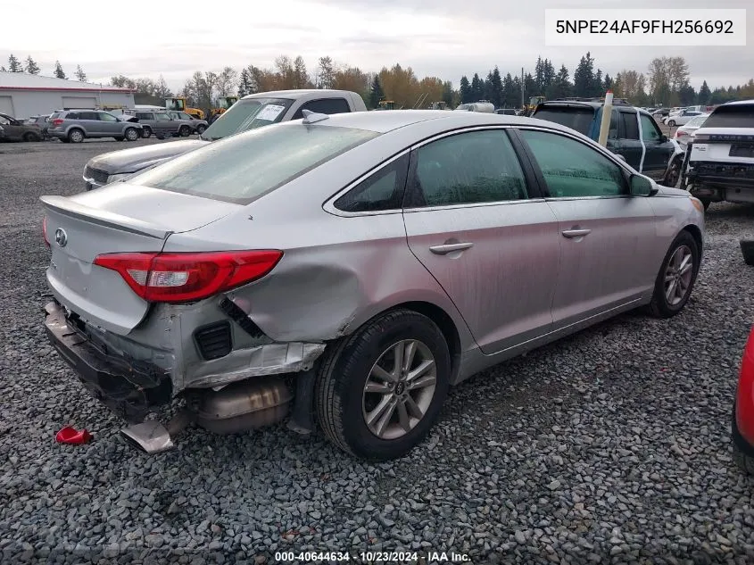 5NPE24AF9FH256692 2015 Hyundai Sonata Se