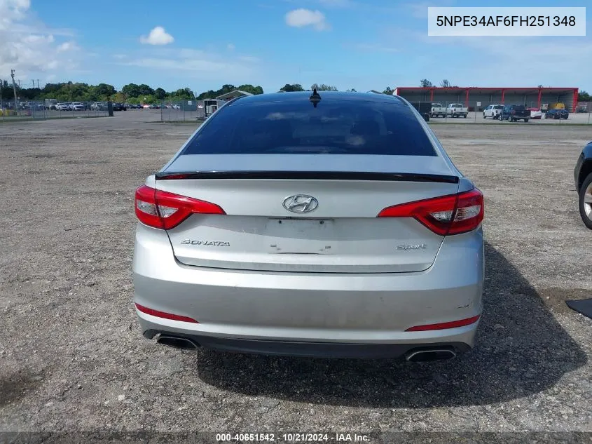 5NPE34AF6FH251348 2015 Hyundai Sonata Sport/Limited