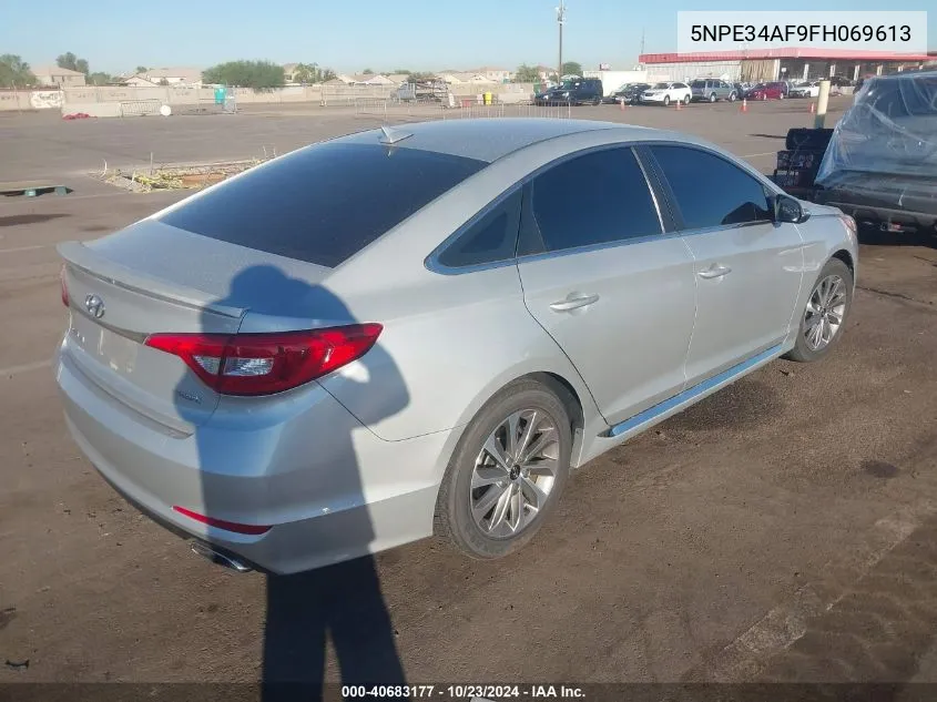 5NPE34AF9FH069613 2015 Hyundai Sonata Sport