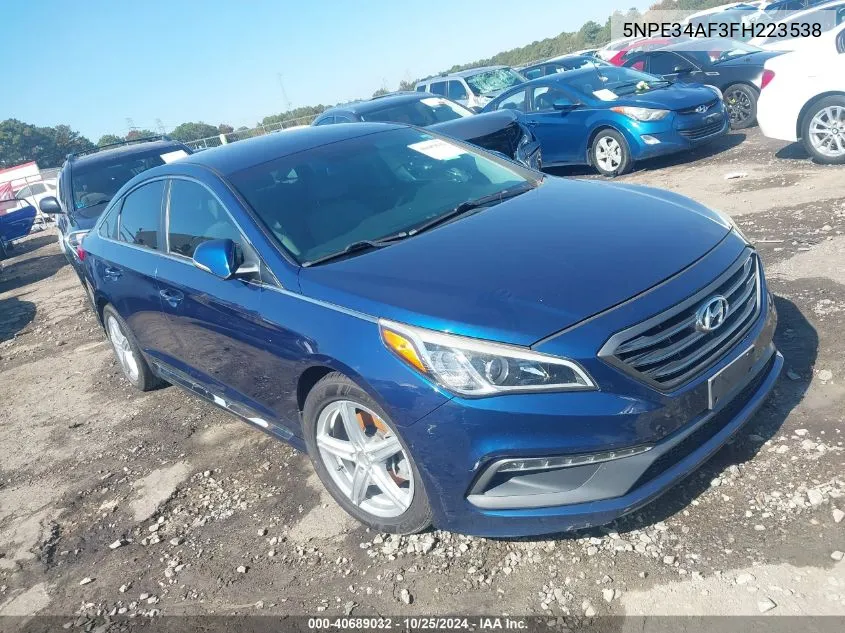 5NPE34AF3FH223538 2015 Hyundai Sonata Sport