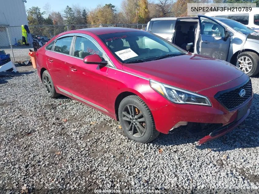 2015 Hyundai Sonata Se VIN: 5NPE24AF3FH210789 Lot: 40692639