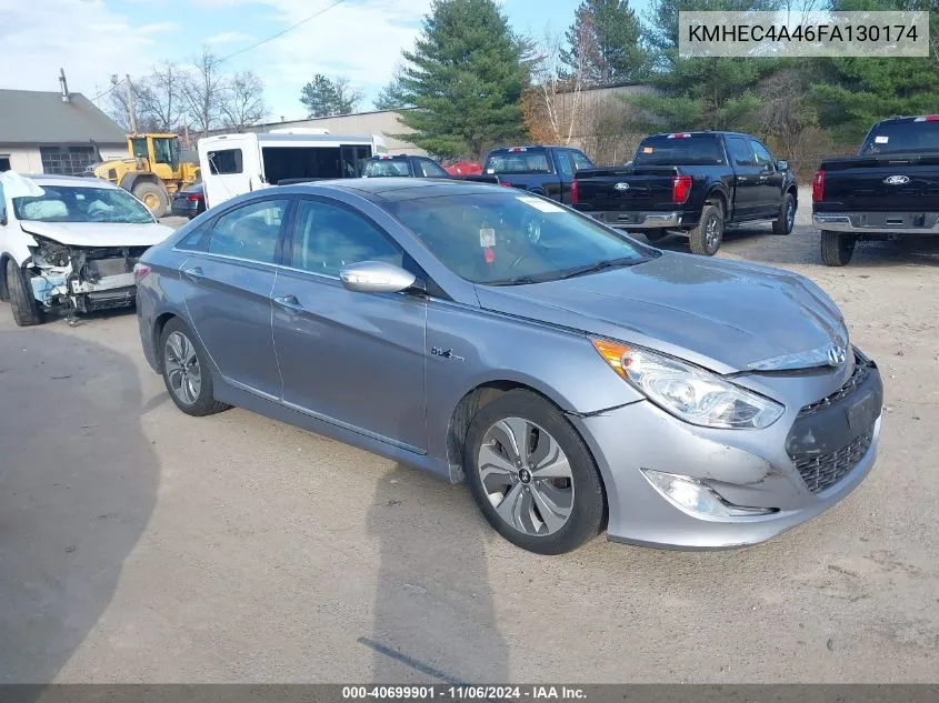 2015 Hyundai Sonata Hybrid Limited VIN: KMHEC4A46FA130174 Lot: 40699901