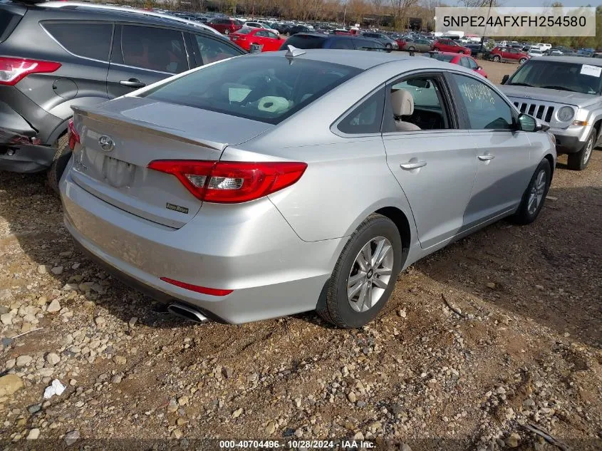 2015 Hyundai Sonata Se VIN: 5NPE24AFXFH254580 Lot: 40704496