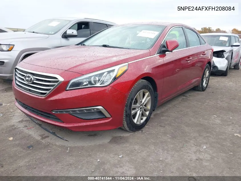 2015 Hyundai Sonata Se VIN: 5NPE24AFXFH208084 Lot: 40741544