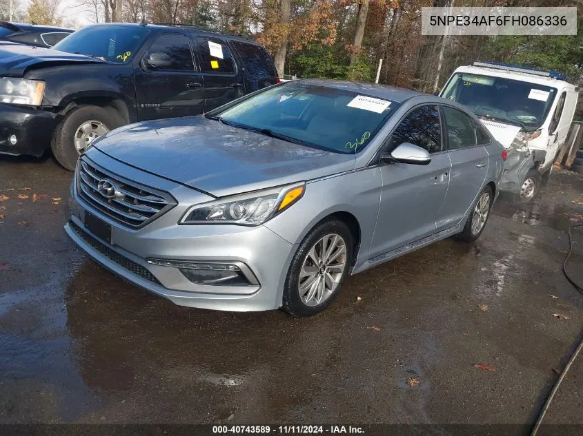 5NPE34AF6FH086336 2015 Hyundai Sonata Sport