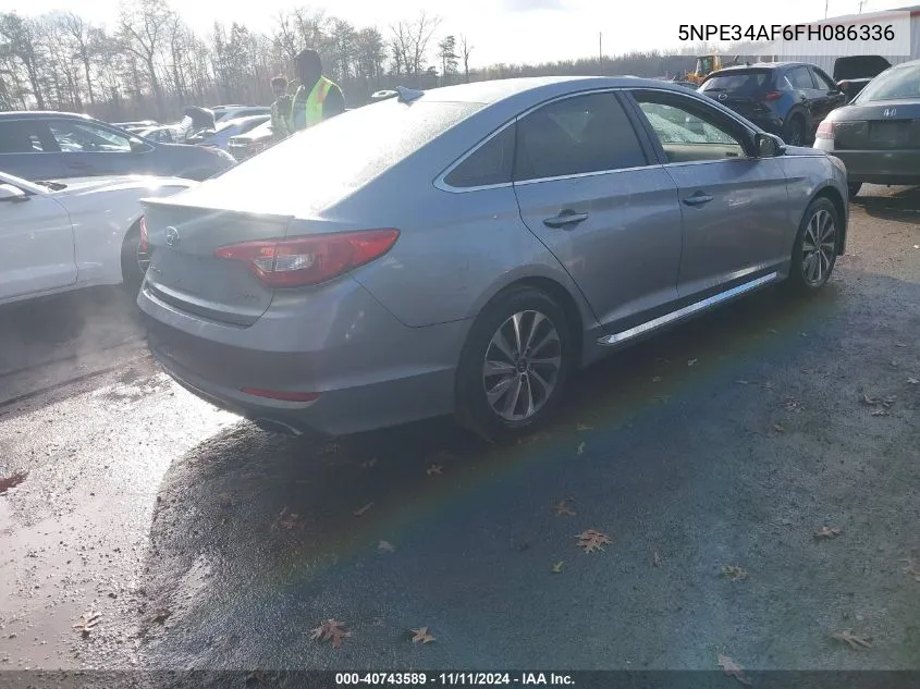 5NPE34AF6FH086336 2015 Hyundai Sonata Sport