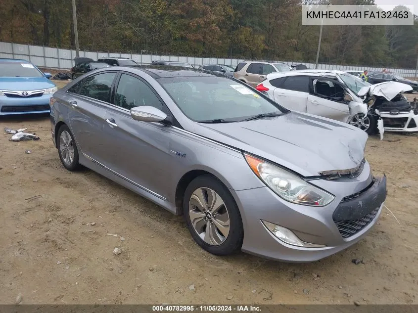 2015 Hyundai Sonata Hybrid Limited VIN: KMHEC4A41FA132463 Lot: 40782995