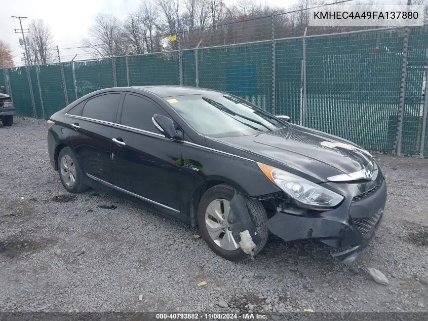 2015 Hyundai Sonata Hybrid VIN: KMHEC4A49FA137880 Lot: 40793882