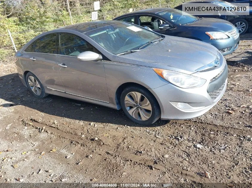 KMHEC4A43FA129810 2015 Hyundai Sonata Hybrid Limited