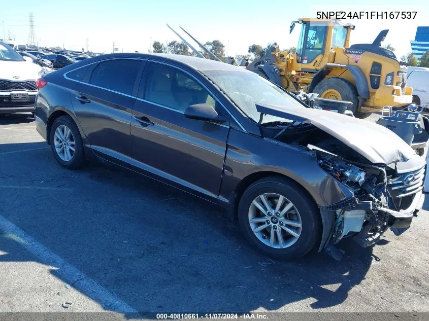 5NPE24AF1FH167537 2015 Hyundai Sonata Se