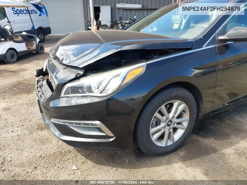 2015 Hyundai Sonata Se VIN: 5NPE24AF2FH254878 Lot: 40812758