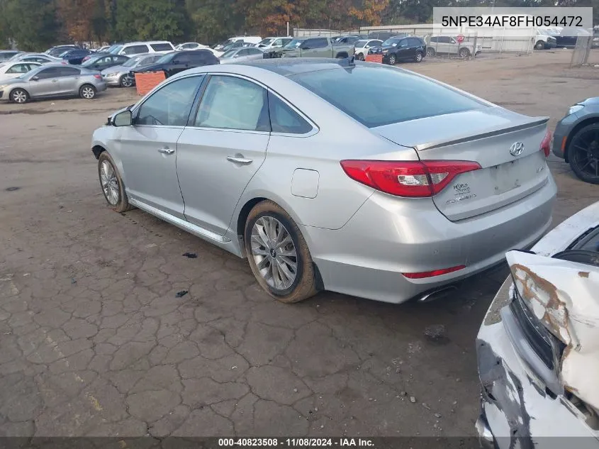 2015 Hyundai Sonata Limited VIN: 5NPE34AF8FH054472 Lot: 40823508