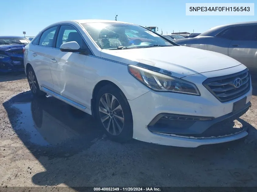 2015 Hyundai Sonata Sport VIN: 5NPE34AF0FH156543 Lot: 40852349