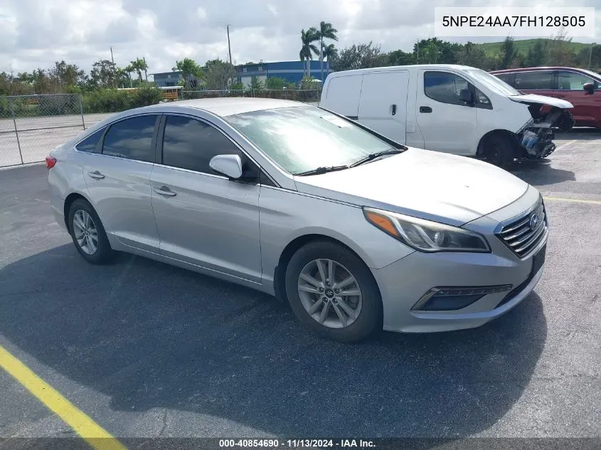 5NPE24AA7FH128505 2015 Hyundai Sonata Eco