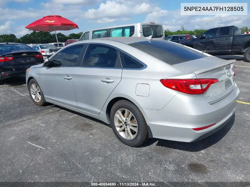 5NPE24AA7FH128505 2015 Hyundai Sonata Eco